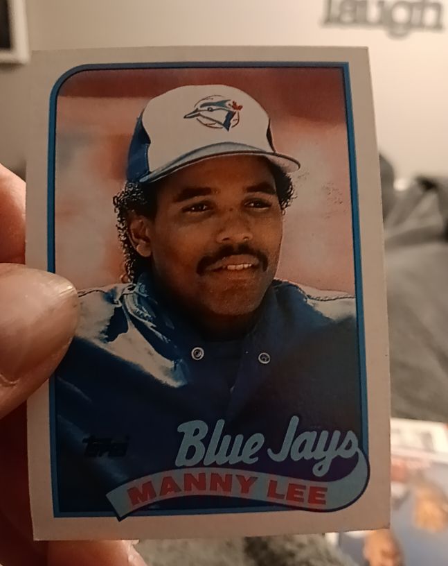 1989 Topps #371 Manny Lee — front