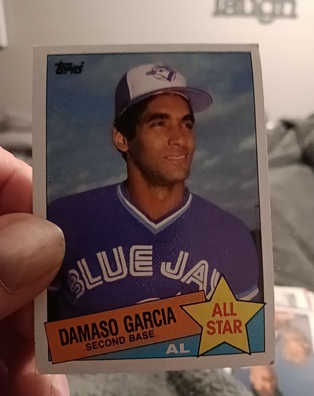 1985 Topps #702 Damaso Garcia — front