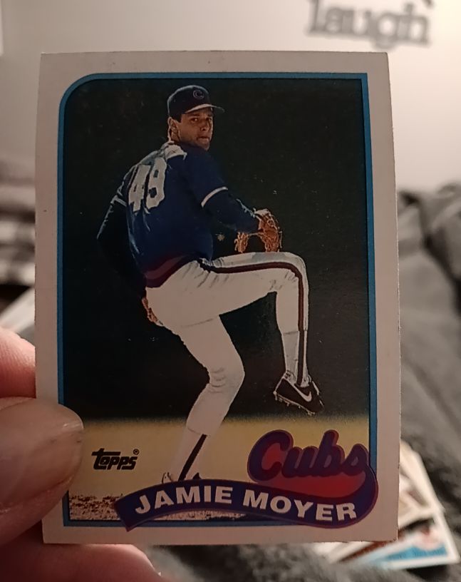 1989 Topps #717 Jamie Moyer — front