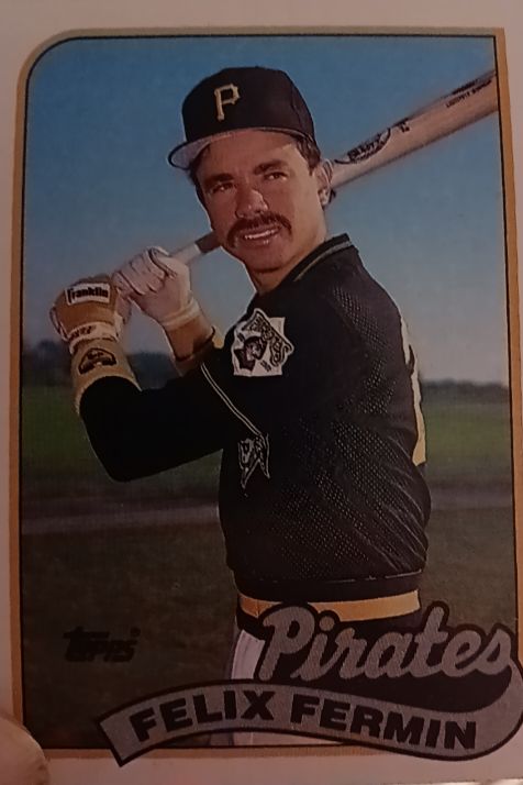 1989 Topps #303 Felix Fermin — front
