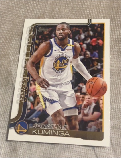 2025-26 Topps #138 Jonathan Kuminga — front