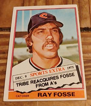 1976 Topps Traded #554T Ray Fosse — front