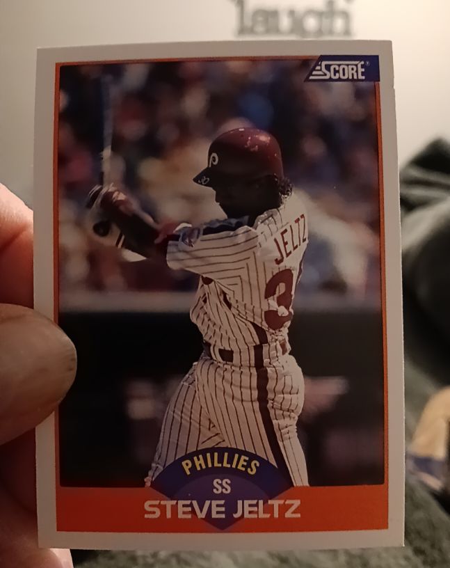1989 Score #355 Steve Jeltz — front