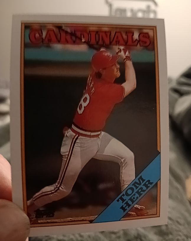 1988 Topps #310 Tom Herr — front