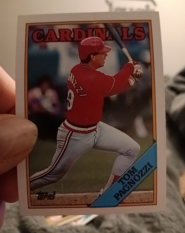 1988 Topps #689 Tom Pagnozzi — front