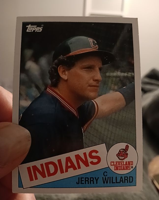 1985 Topps #504 Jerry Willard — front