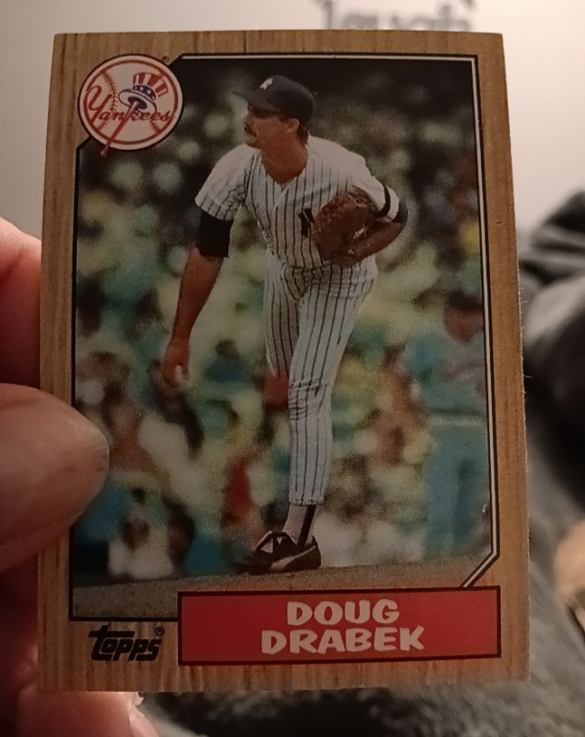 1987 Topps #283 Doug Drabek — front