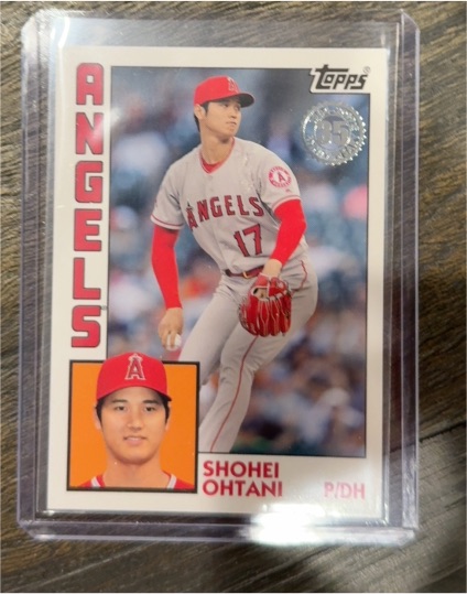 2019 Topps Update Series 1984 Topps Baseball #84-25 Shohei Ohtani — front