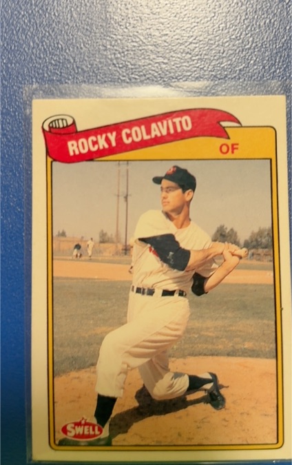 1989 Swell Baseball Greats #126 Rocky Colavito — front