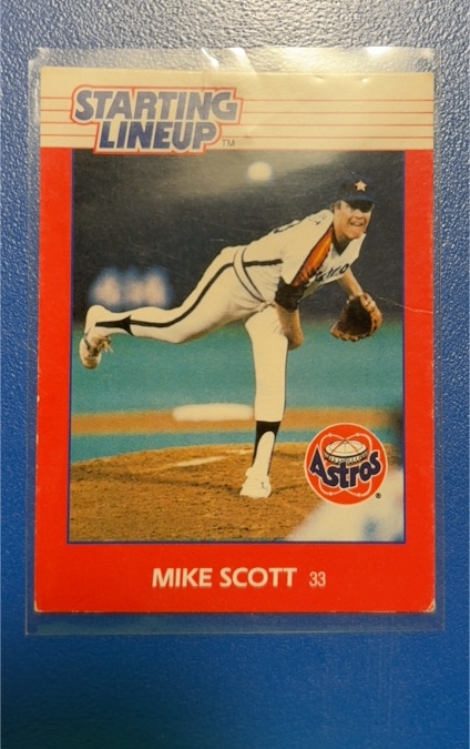 1988 Kenner Starting Lineup #33 Mike Scott — front
