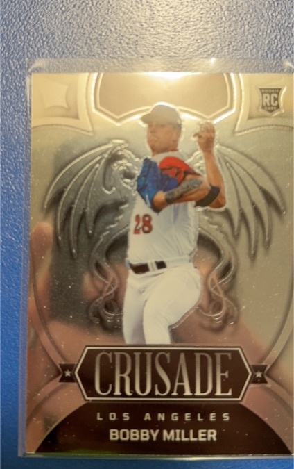 2023 Panini Chronicles #23 Bobby Miller Crusade — front
