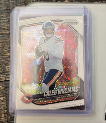 2025 Panini Prizm #124 Caleb Williams — front