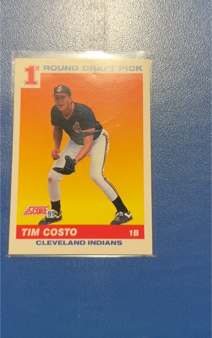 1991 Score #680 Tim Costo — front