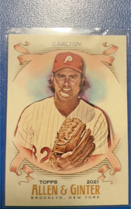 2021 Topps Allen & Ginter #145 Steve Carlton — front
