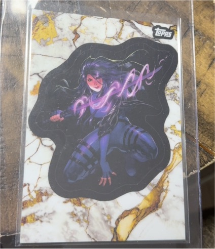 2025 Topps Marvel Comic Book Heroes 1975 #132 Psylocke — front