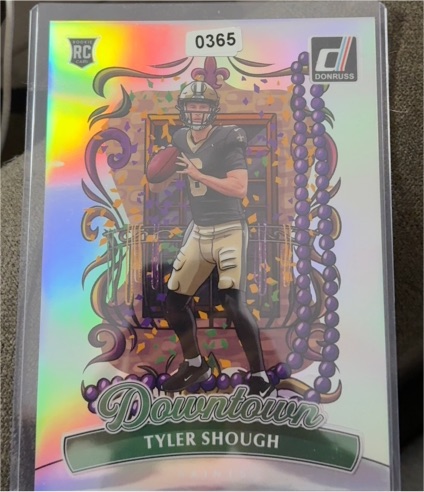 2025 Panini Donruss #19 Tyler Shough — front