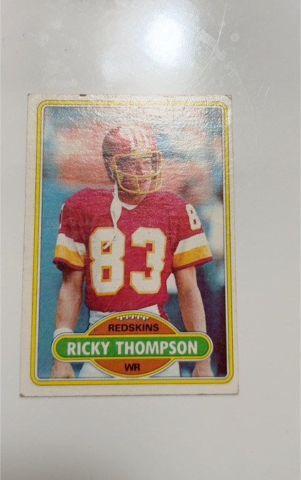 1980 Topps #64 Ricky Thompson — front