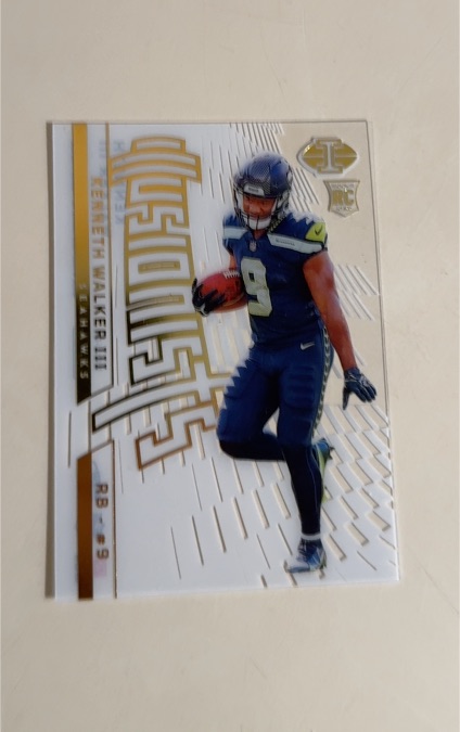 2022 Panini Illusions Illusionists #I-14 Kenneth Walker III — front