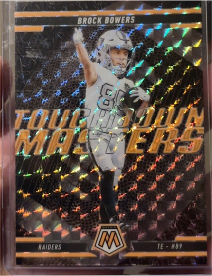 2025 Panini Mosaic Touchdown Masters #2 Brock Bowers — front