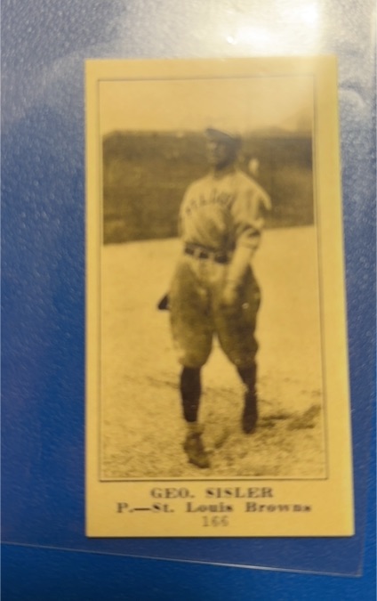 1916 Everybody's #165 Geo. Sisler — front
