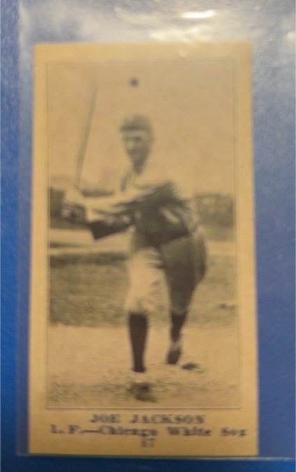 1916 M101-4 Sporting News #87 Joe Jackson — front