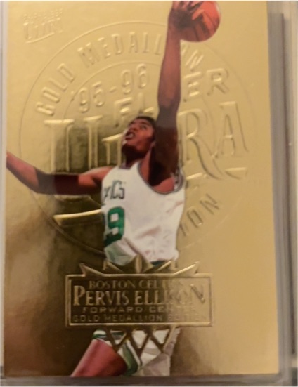 1995-96 Fleer Ultra #11 Pervis Ellison Gold Medallion Edition — front
