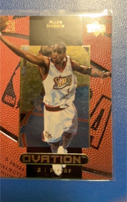 1999-00 Upper Deck Ovation #40 Allen Iverson — front