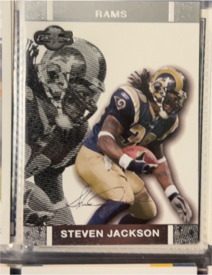 2007 Topps Co-Signers #15 Steven Jackson — front
