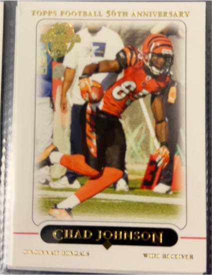 2005 Topps #7 Chad Johnson — front