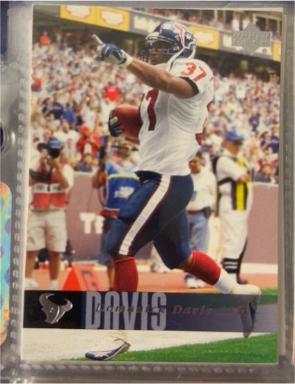 2006 Upper Deck #77 Domanick Davis — front