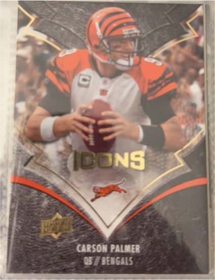 2008 Upper Deck Icons #19 Carson Palmer — front