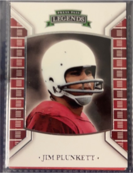 2011 Press Pass Legends #67 Jim Plunkett — front