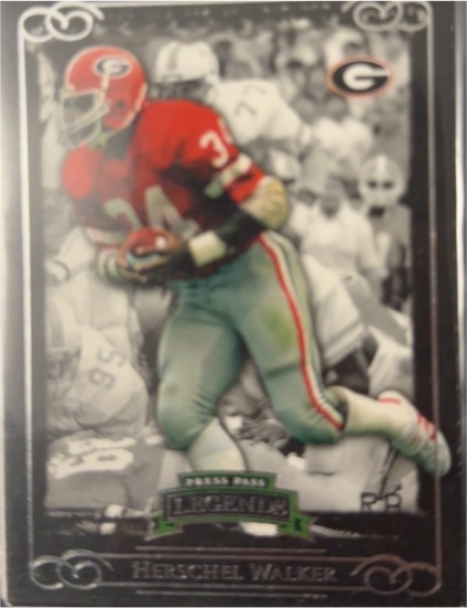 2008 Press Pass Legends #62 Herschel Walker — front