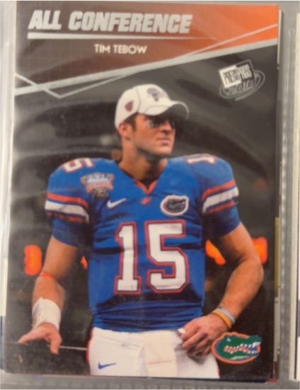 2010 Press Pass All Conference #85 Tim Tebow — front