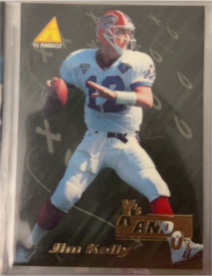 1995 Pinnacle Club Collection #133 Jim Kelly — front
