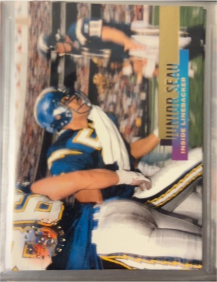 1995 Stadium Club #270 Junior Seau — front