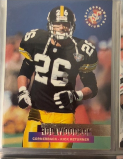1995 Topps Stadium Club #280 Rod Woodson — front