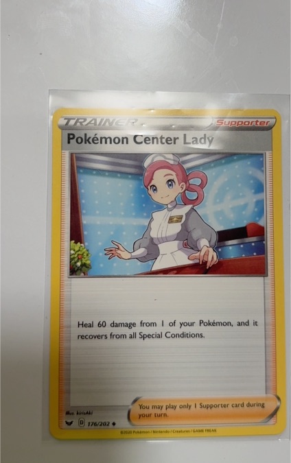 2020 Pokémon #176 Pokémon Center Lady — front