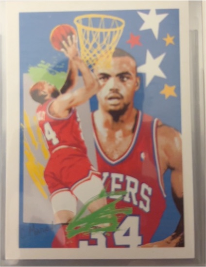 1990-91 Hoops #374 Charles Barkley — front
