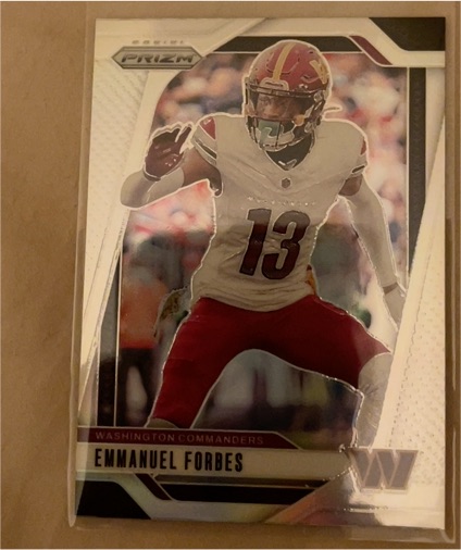2024 Panini Prizm #13 Emmanuel Forbes — front