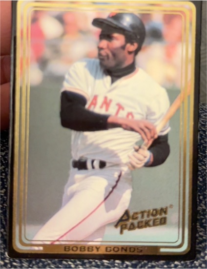 1993 Action Packed All-Star Gallery Series I #62 Bobby Bonds — front