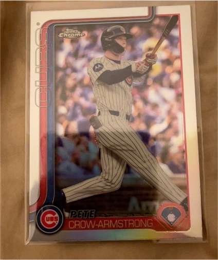 2025 Topps Chrome Update #USC76 Pete Crow-Armstrong — front
