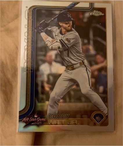 2025 Topps Chrome Update #ASGC-25 Bobby Witt Jr. — front