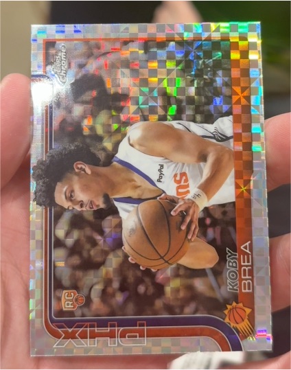 2025-26 Topps Chrome #292 Koby Brea — front