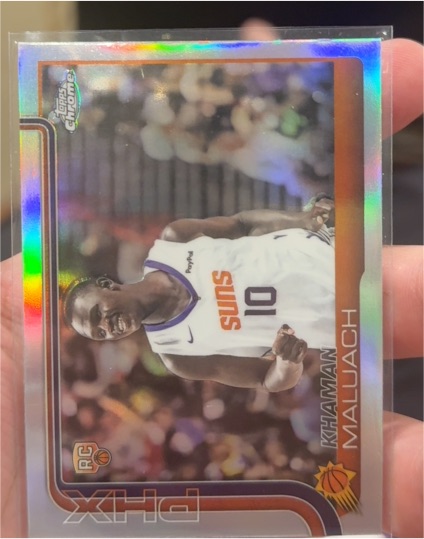 2025-26 Topps Chrome #260 Khaman Maluach — front