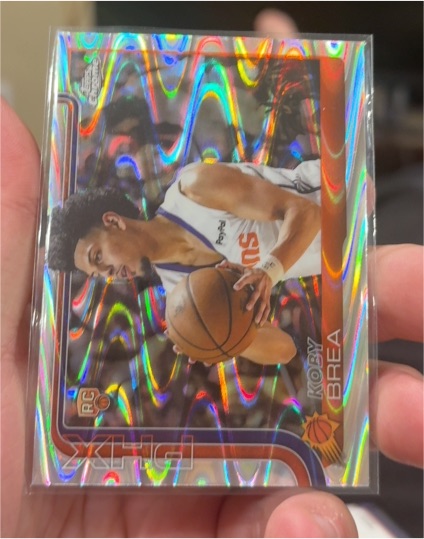 2025-26 Topps Chrome #292 Koby Brea — front