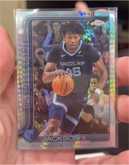 2025-26 Topps Chrome #199 GG Jackson II — front