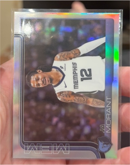 2025-26 Topps Chrome #158 Ja Morant — front