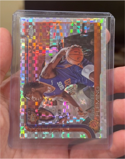 2025-26 Topps Chrome #281 Rasheer Fleming — front