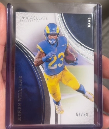 2025 Panini Immaculate #48 Kyren Williams — front